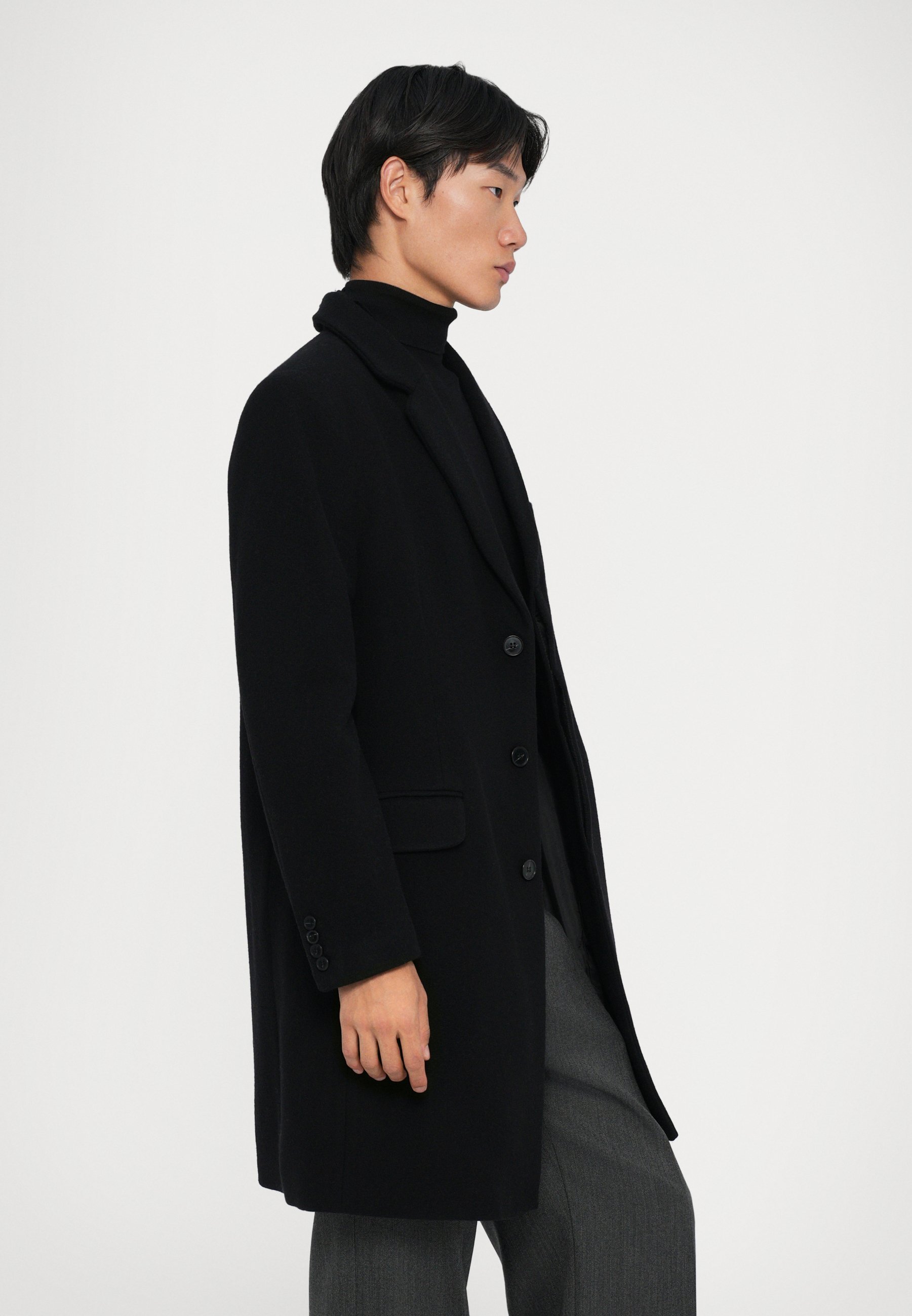 STUDIO ID SHORT COAT - Manteau court - noir