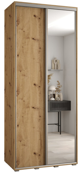 Szafa przesuwna 45 Cannes 3 100 artisan artisan srebrny