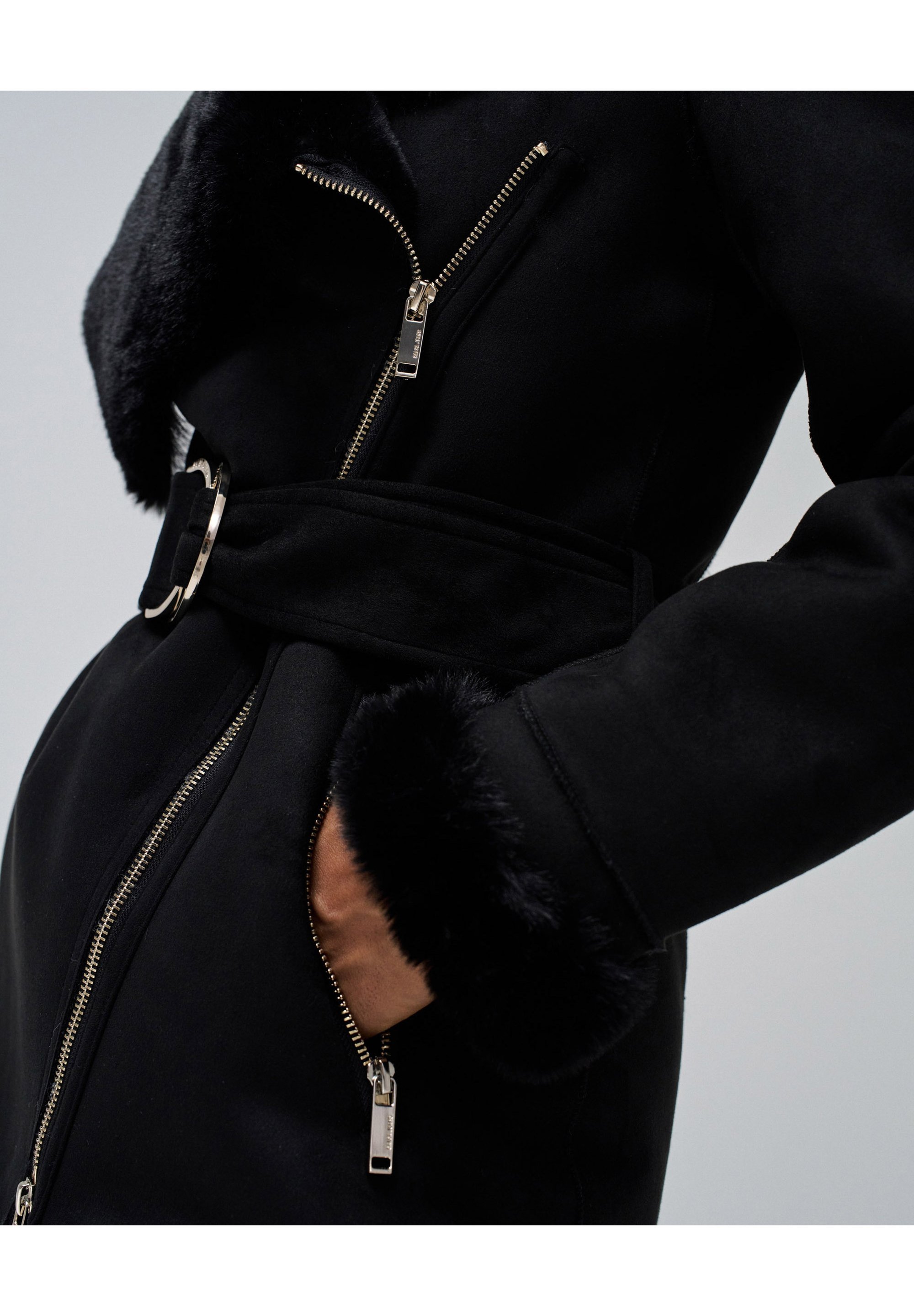 Manteau d'hiver Salsa Jeans - noir