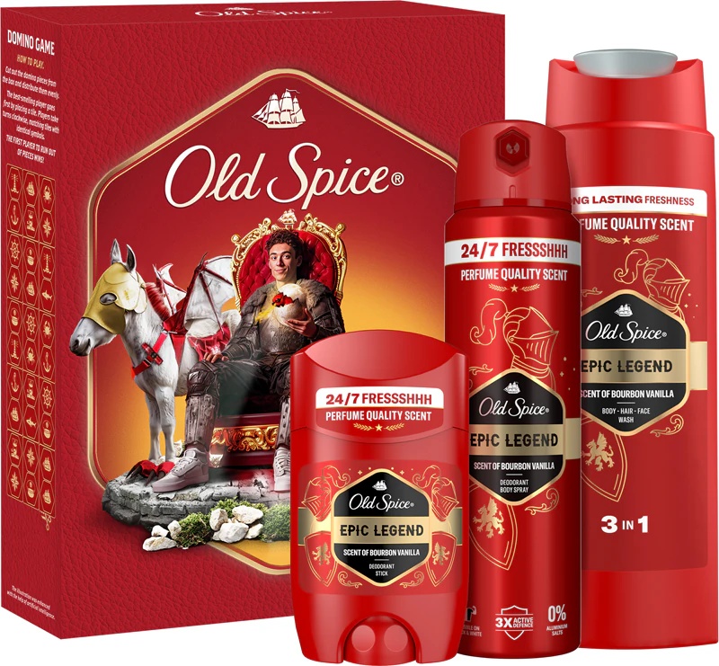 Old Spice Epic Legend Knight поклон сет за мушкарце