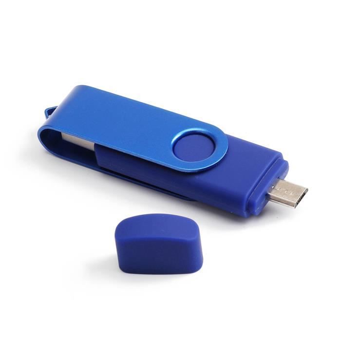 Pen drive - Original - 128 GB - USB 3.0 - OTG - Azul