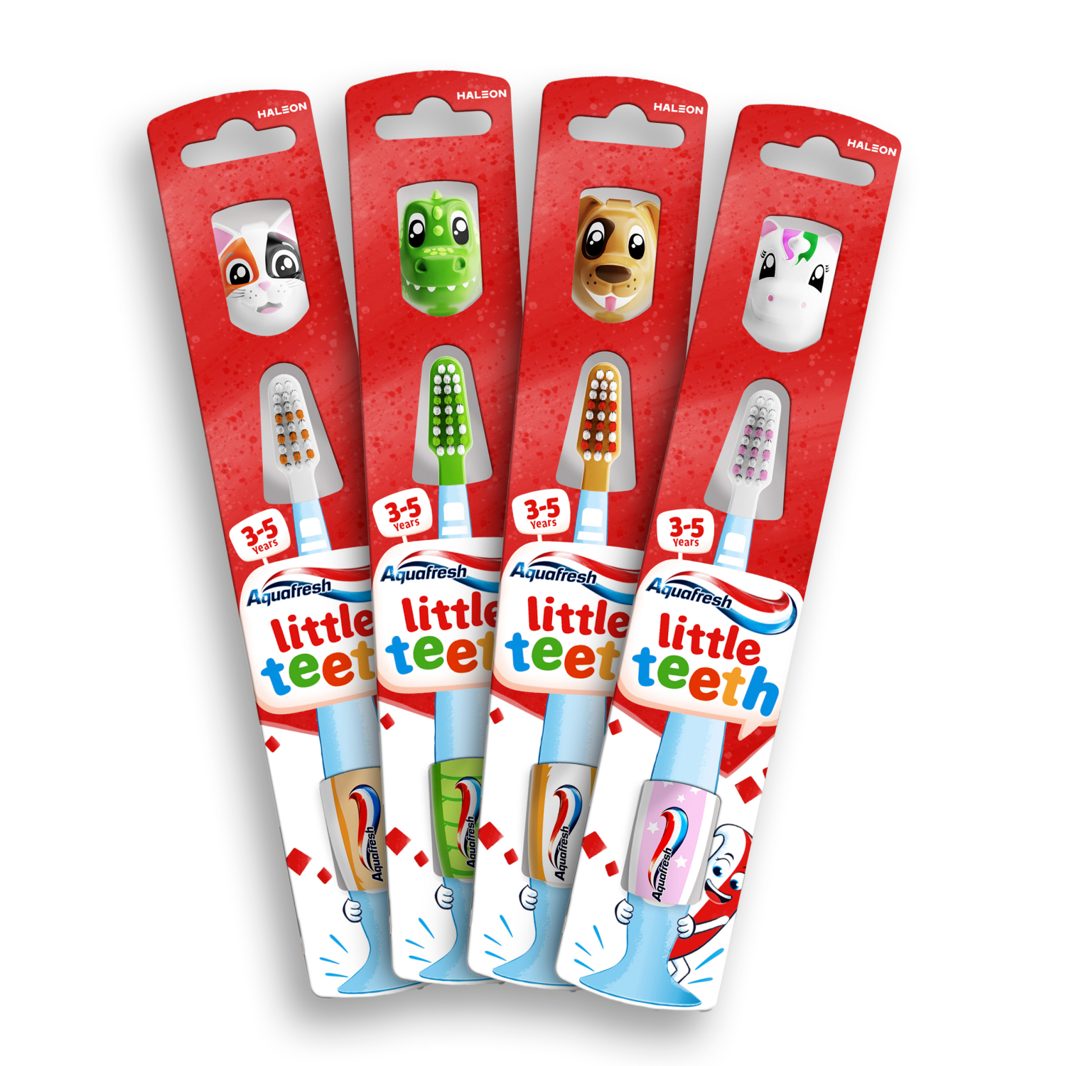 Aquafresh tandborste för barn 1 st Little Teeth