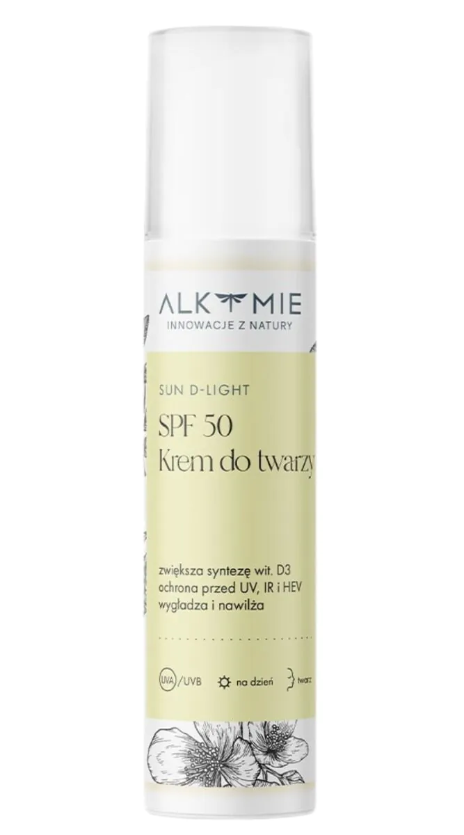 Alkmie Sun D-Light Krem do twarzy SPF 50