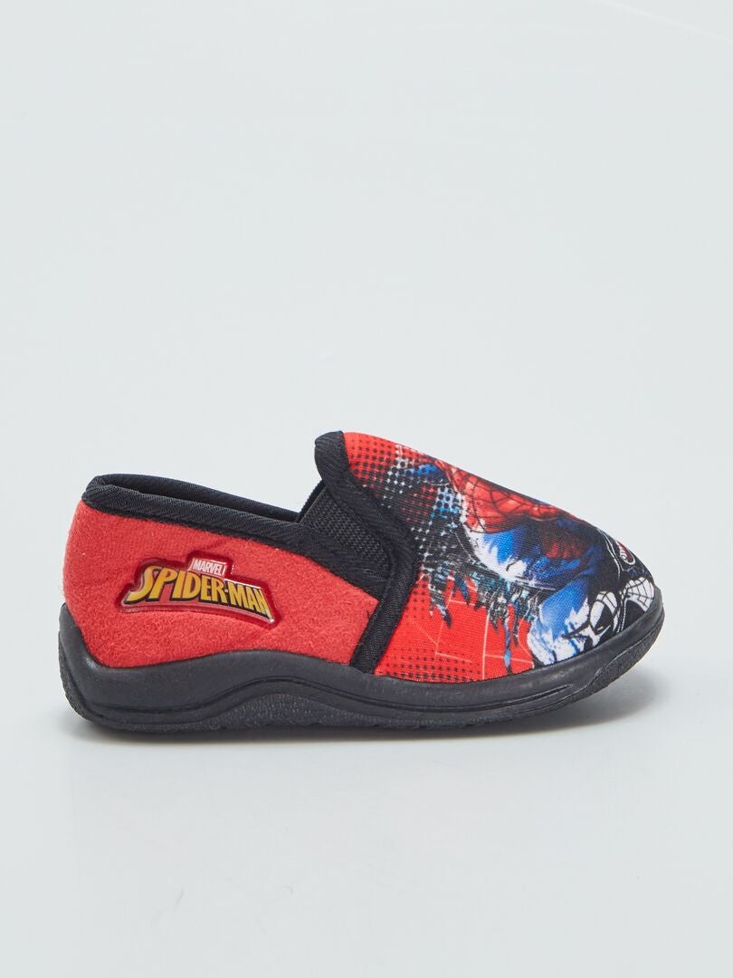 Spider-Man slippers met gesloten neus - ROOD
