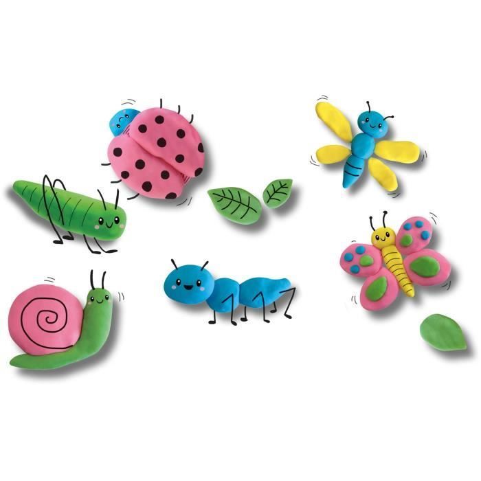SES Creative Eco-Friendly Boetseerklei 24911 - 4 x 90 g - Meerkleurig - Nederland