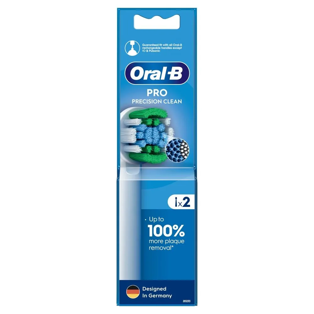 Oral-B EB20-2 Precision Końcówki do szczoteczki elektrycznej, 2 szt.