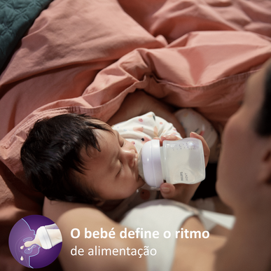 Sada 4 fliaš Philips Avent Natural Response, 1 kus.