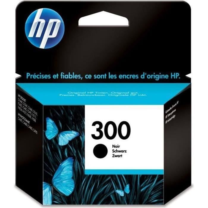 HP 300 Genuine Black Ink Cartridge (CC640EE) for HP DeskJet F4580 and HP Photosmart C4680/C4795