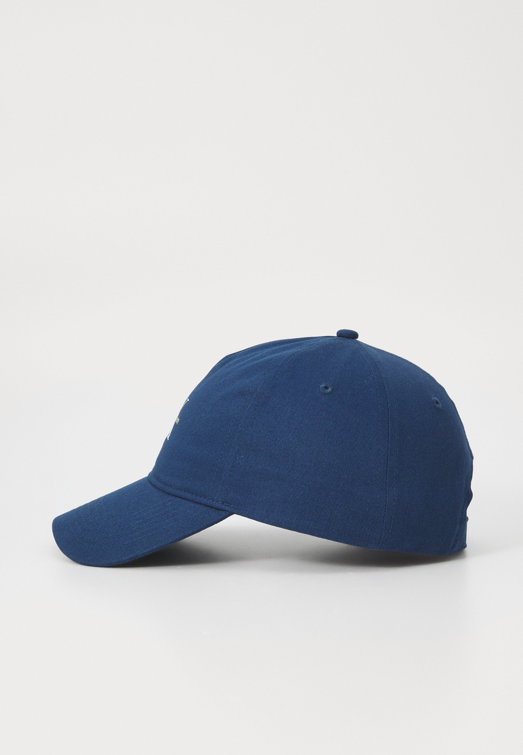 Calvin Klein MONO LOGO 5 PANEL UNISEX - Cap - blauw spijkerstof