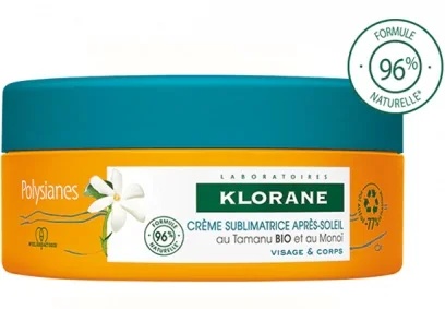 Crème après-soleil KLORANE Sublimation 200 ml pour le visage et le corps