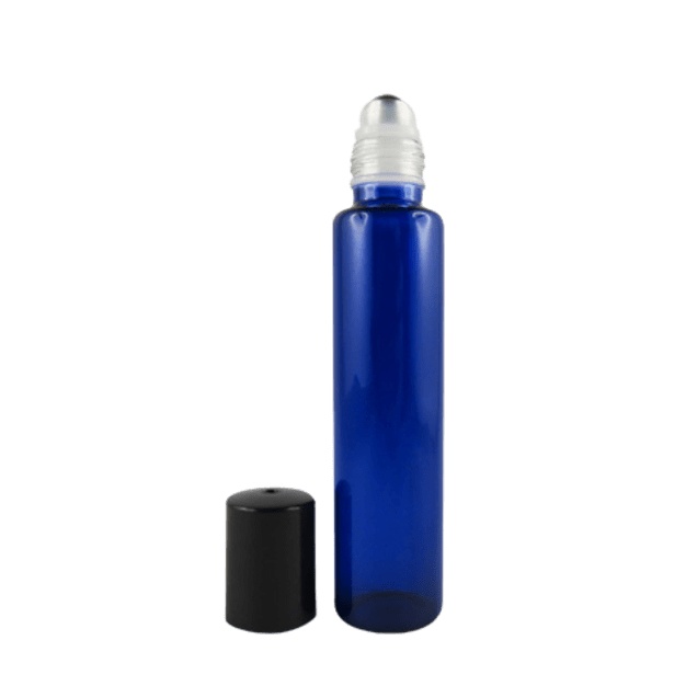 30 ml blauwe glazen roll-on