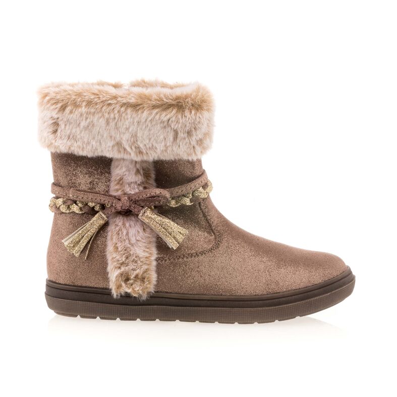 Botas/botines beige para niña