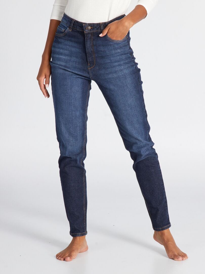 Calça jeans slim tamanho L34 - AZUL