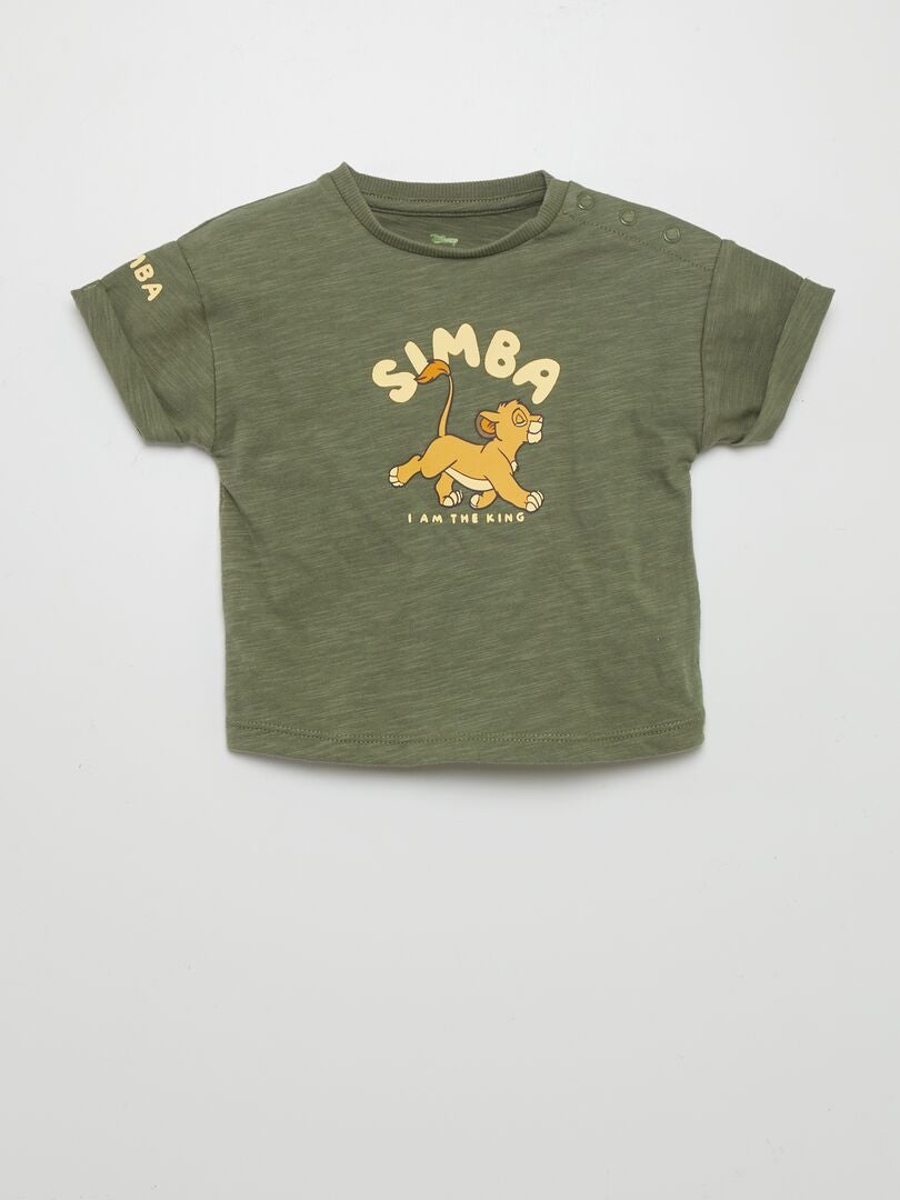 Disney tuinbroek + T-shirt set - 2-delig - GROEN