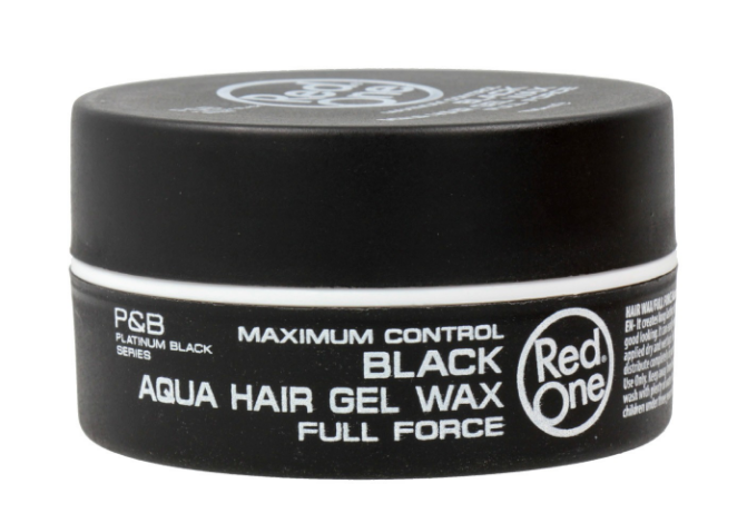 „Black Aqua“ plaukų gelio vaškas, stipri fiksacija. Plaukų geliai ir formavimo geliai.