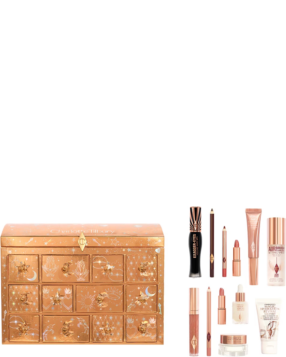 CHARLOTTE TILBURY Kozmetická truhlica s pokladom CHARLOTTE'S BEAUTY TRUDICA S POKLADOM