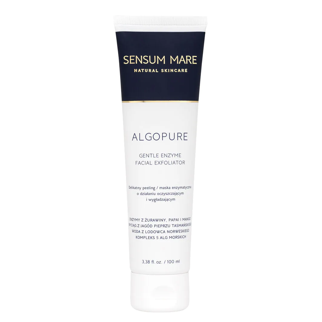 Sensum Mare Algopure Peeling–Maska Enzymatyczna o Działaniu Oczyszczającym i Wygładzającym