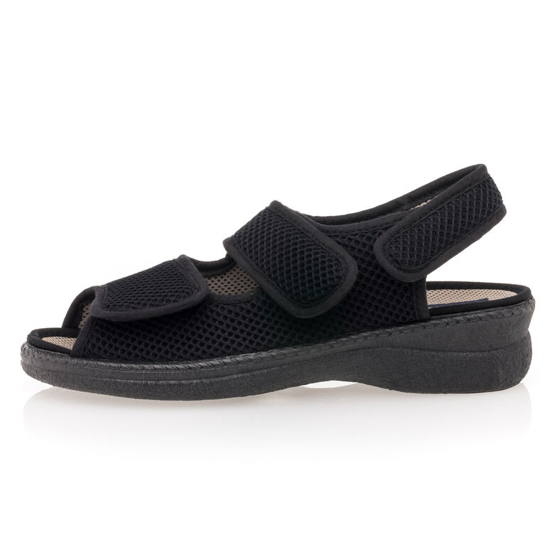 Pantofole nere da donna