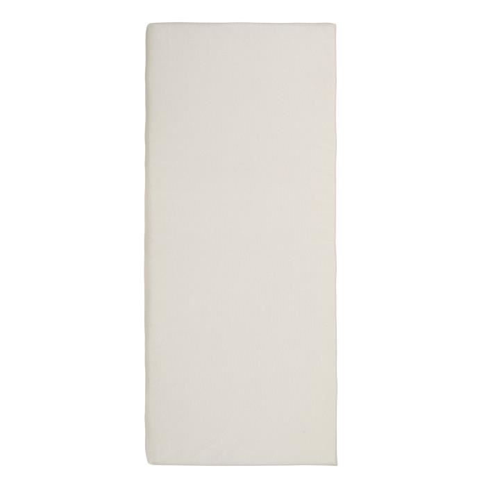 Materasso per culla TINEO 80 cm x 40 cm x 5 cm - Rivestimento sfoderabile - Prodotto in Francia - Non trattato