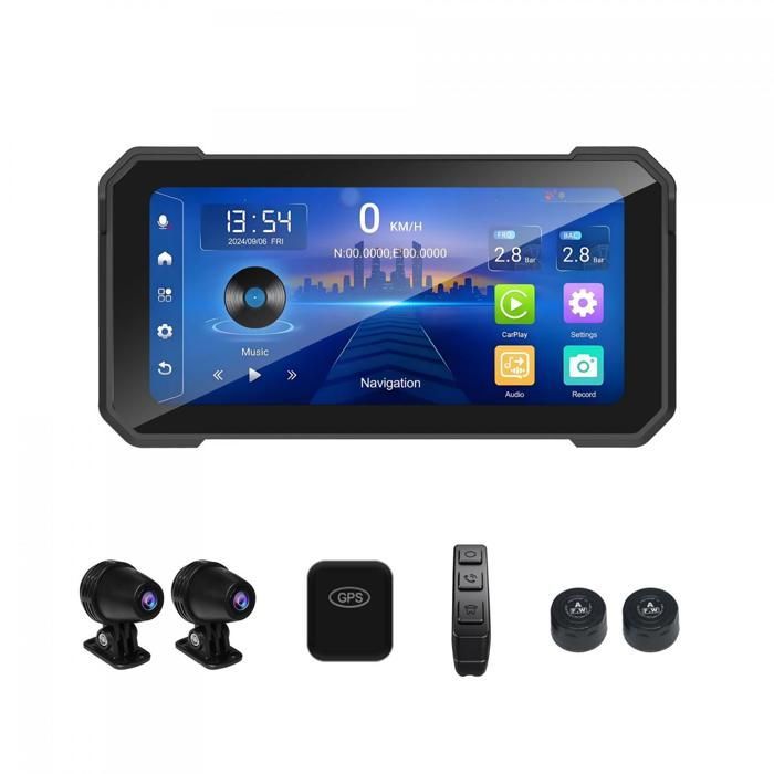 GPS para motocicleta de 6,25