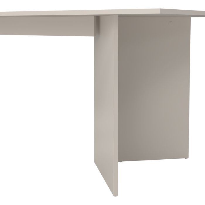 Mesa de comedor FAMILY – Forma rectangular – Acabado en color beige cachemir – Capacidad para 6 personas – 200 x 90 x 76 cm