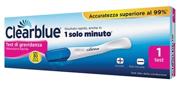 CLEARBLUE Clearblue Plus zwangerschapstest voor snelle zwangerschapsdetectie