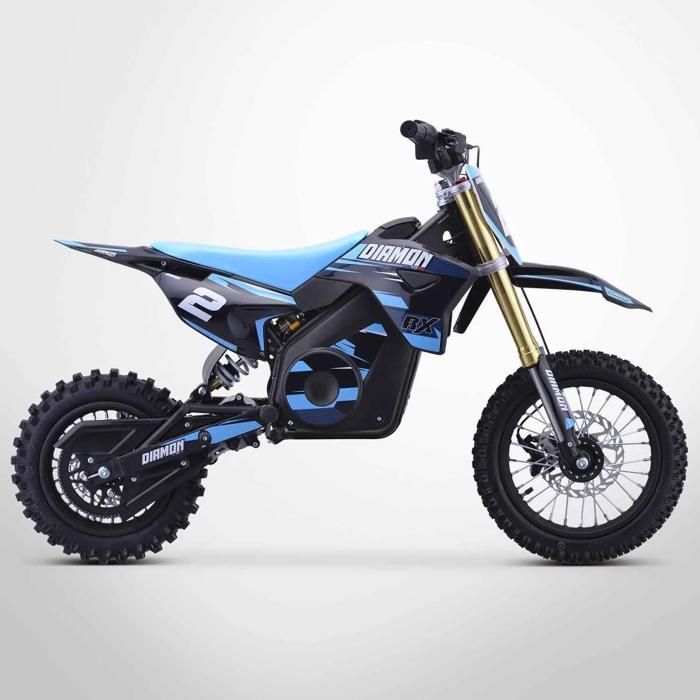 Moto Enfant Électrique 1300W / Moto cross ORION 1300W / 12/10 / Édition 2021 / Bleu