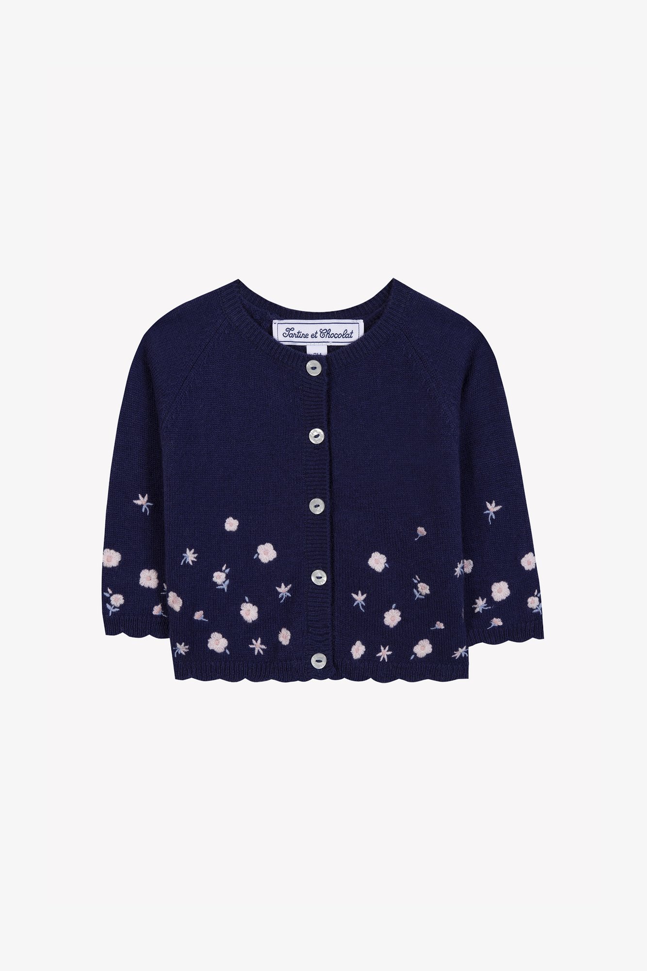 Tartine et Chocolat CARDIGAN - Cardigan - myosotis