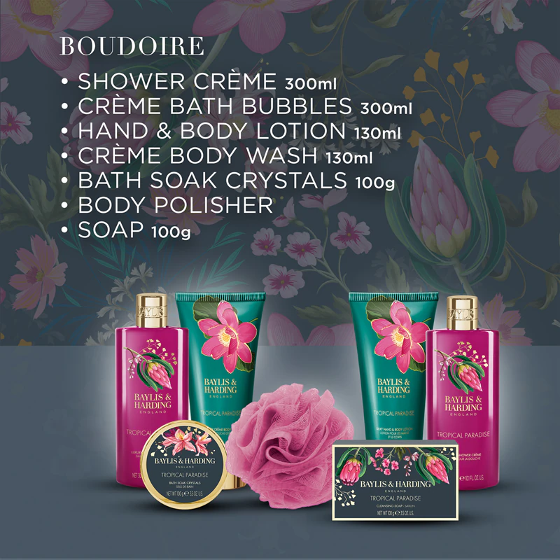 Baylis & Harding Boudoire Tropical Paradise Cadeauset voor Dames