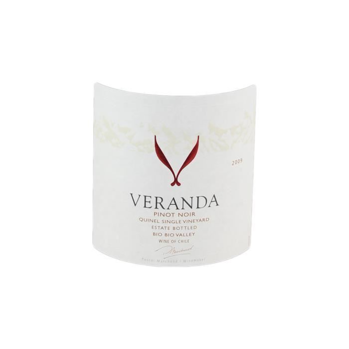 Chili Veranda Pinot Noir Tinto 2009 - Caja de 6 x 75cl - Bodega Corpora - Vino Tinto - Origen: Chile - Variedad de uva: Pinot Noir
