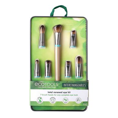 Sada vyměnitelných štětců na oči Ecotools