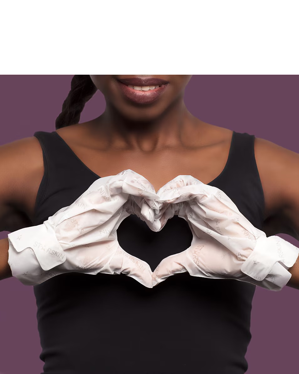Θρεπτικά γάντια μάσκας χεριών STARSKIN ESSENTIALS HOLLYWOOD HAND MODEL™