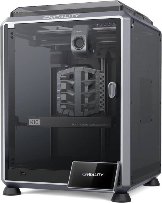 Impresora 3D Creality K1C, impresora 3D, 600 mm/s, impresión rápida, con cámara con IA, nivelación automática, extrusor robusto.