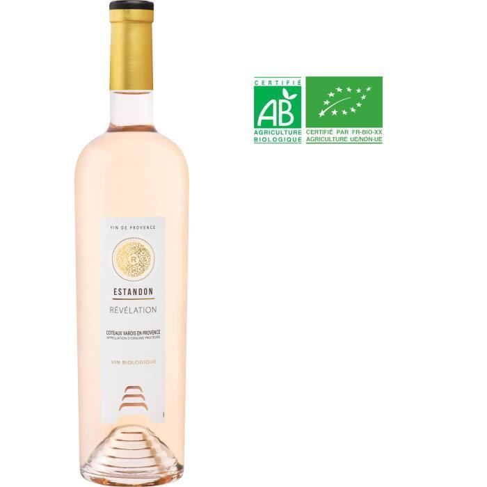 Estandon Révélation Bio - Coteaux Varois en Provence - Vino Rosado de Provenza 2024