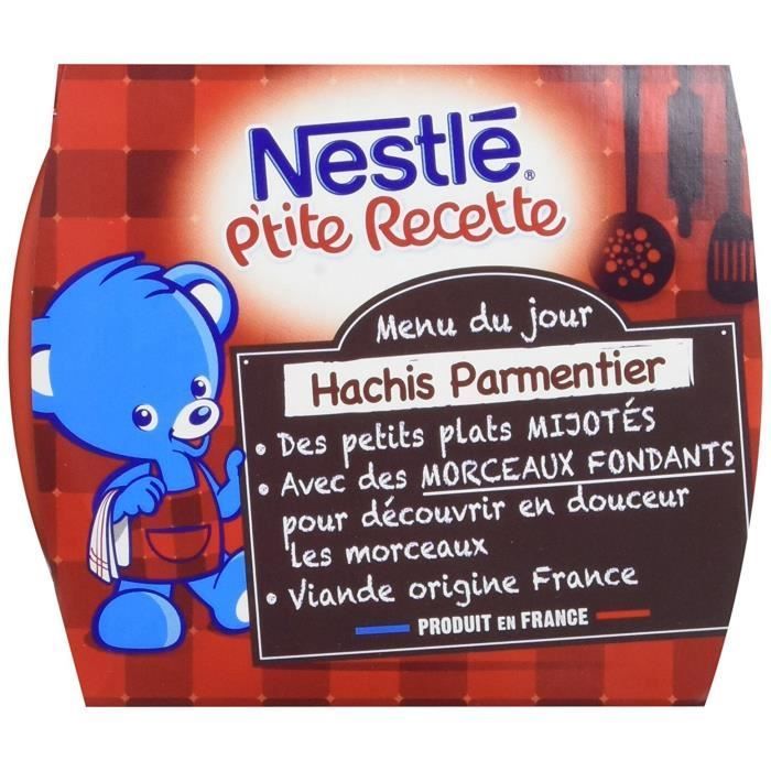 NESTLÉ Little Recipe Shepherd's Pie - 2 x 200 g - Dagli 8 mesi