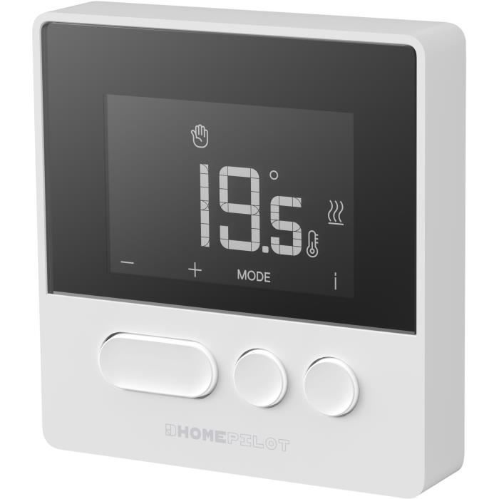 Termostato inteligente Pure com receptor - HOME PILOT - Aquecimento inteligente | Economia de energia