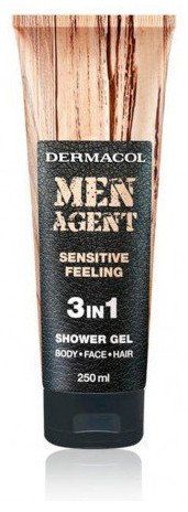 Men Agent Sensitive Feeling 3-u-1 gel za tuširanje Gelovi za kupanje