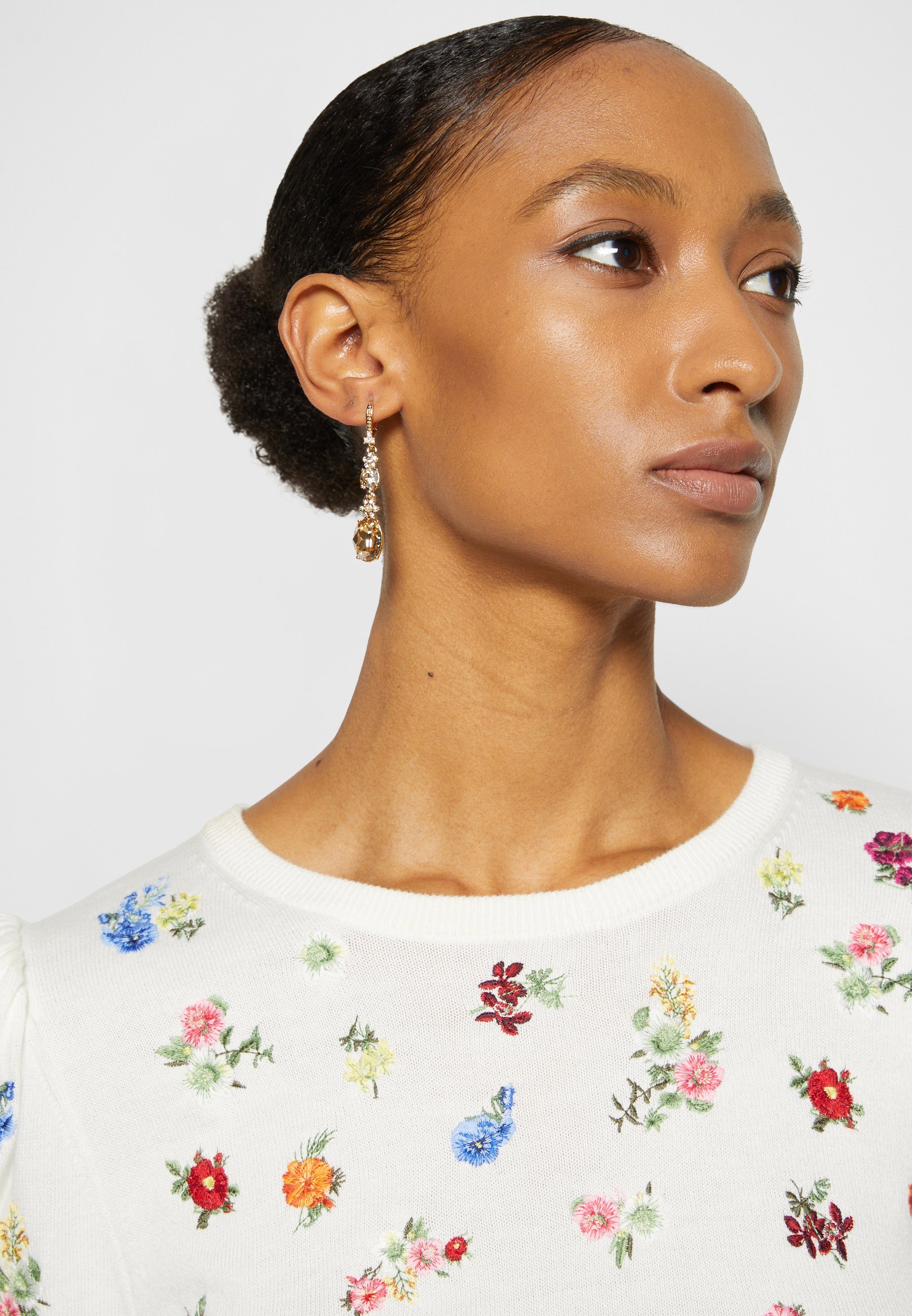 Marchesa OVAL DROP - Ohrringe - goldfarben
