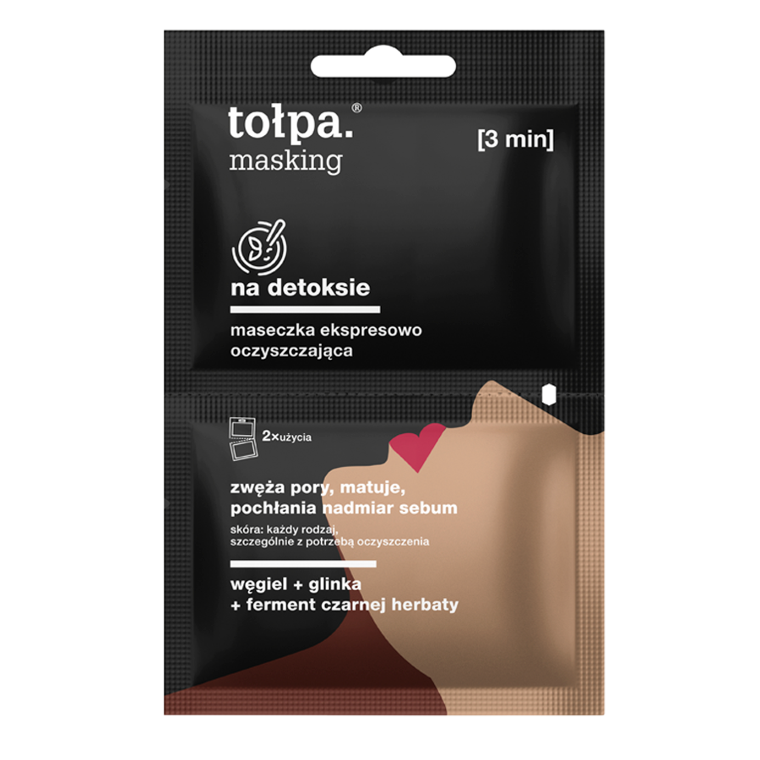 Masque détox Tołpa
