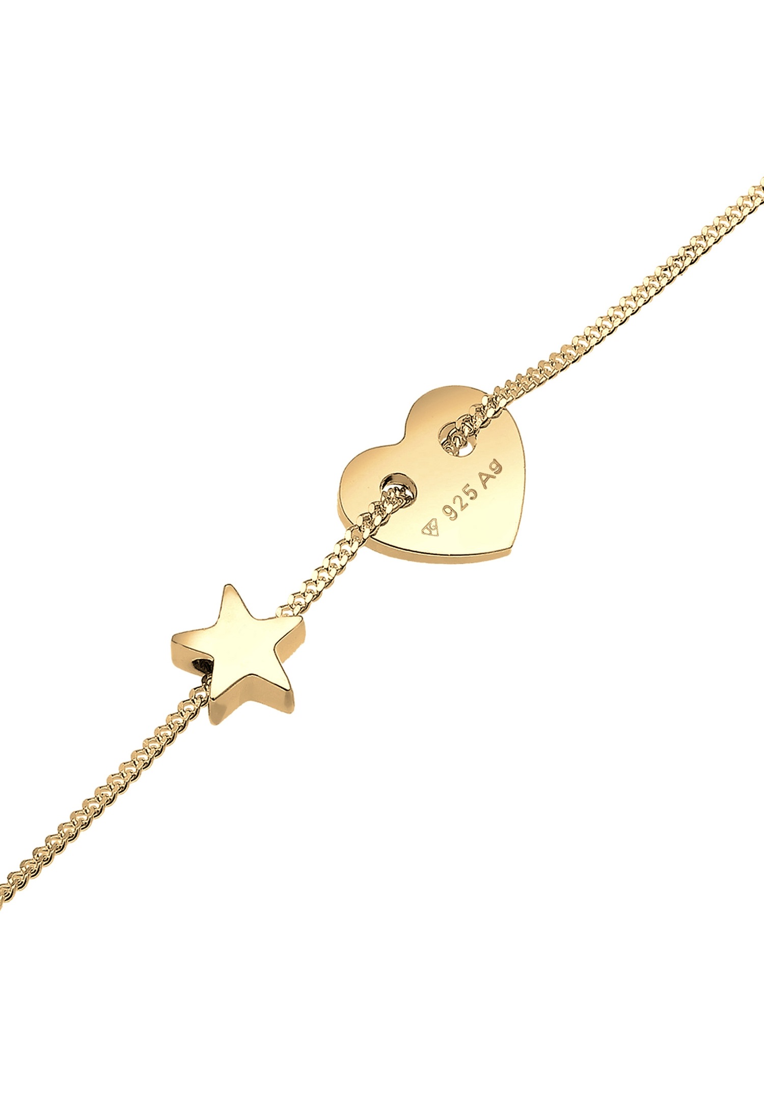 Elli Femmes Cœur Astro Filigrane en argent sterling 925