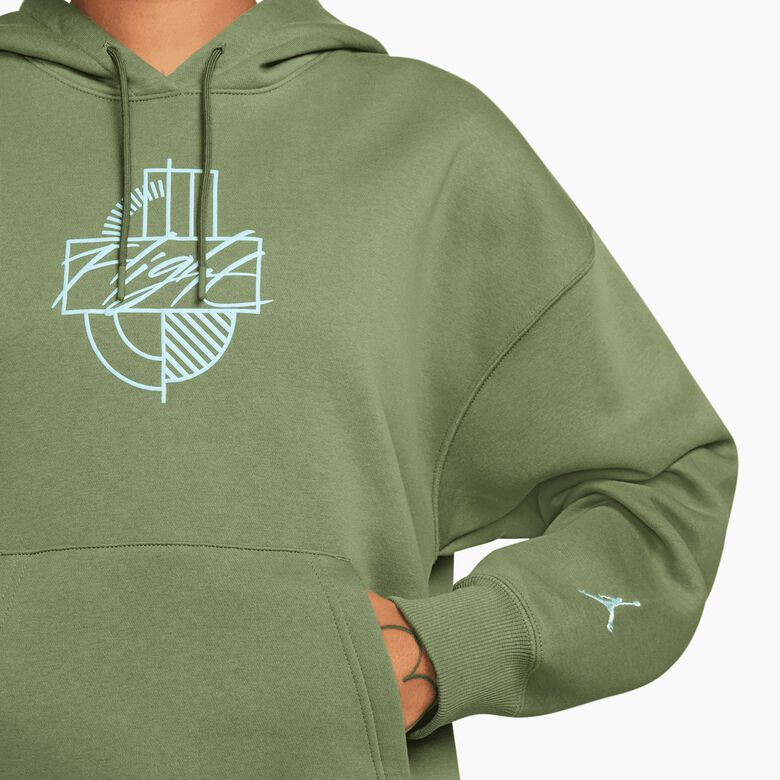 Brooklyn Fleece-Hoodie mit Grafik