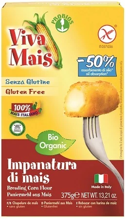PROBIOS Viva Mais Bio-Semmelbrösel aus glutenfreiem Mais, 375 g