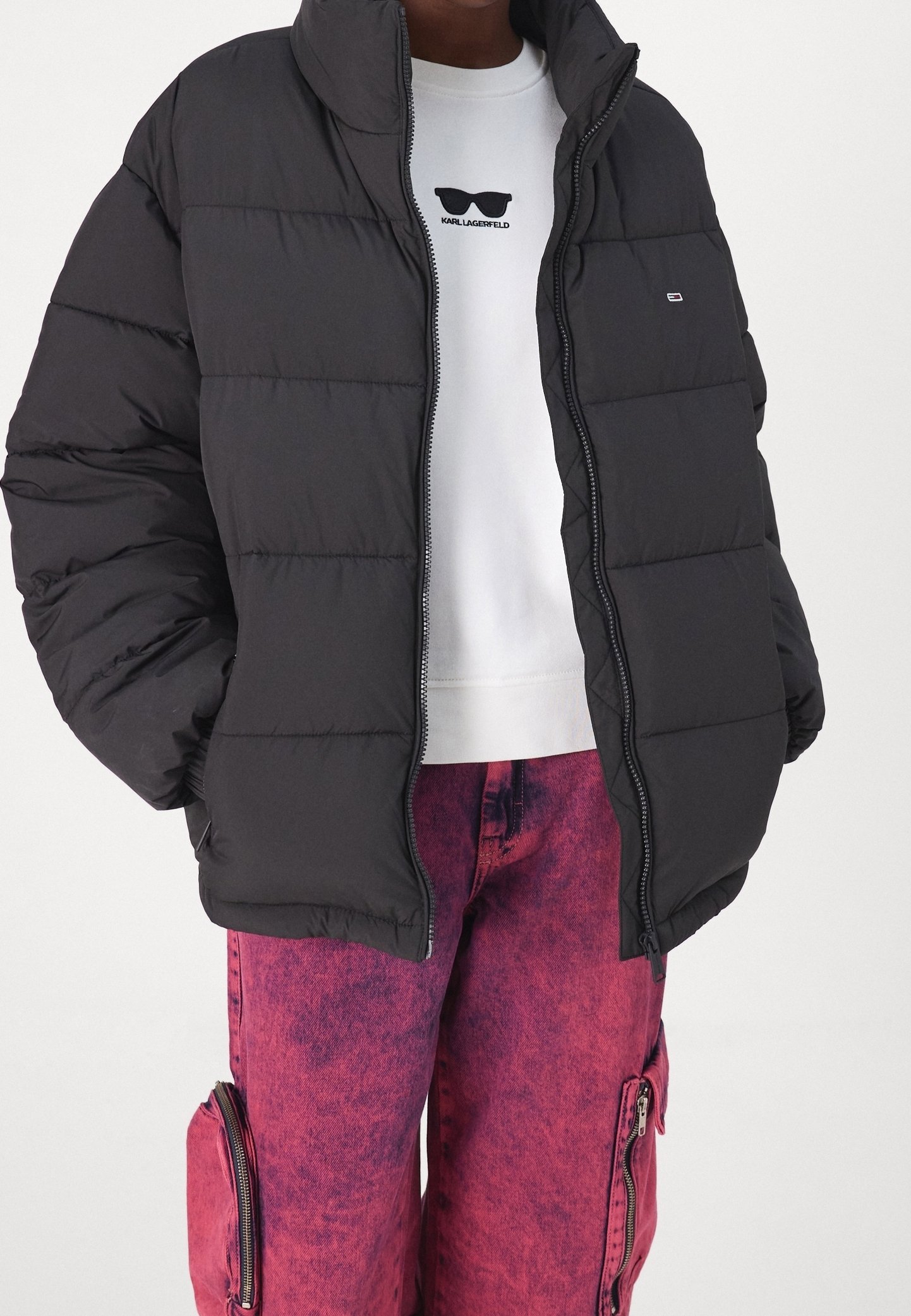 Giacca invernale Tommy Jeans - nera