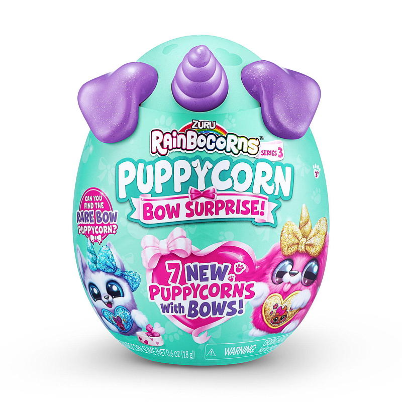 Rainbocorn Puppycorn Rosett-överraskning, S6