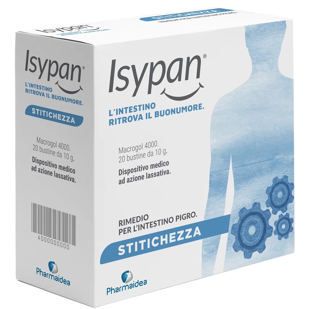 ISYPAN Isypan® Estreñimiento Macrogol 4000 20 sobres Complemento alimenticio contra el estreñimiento