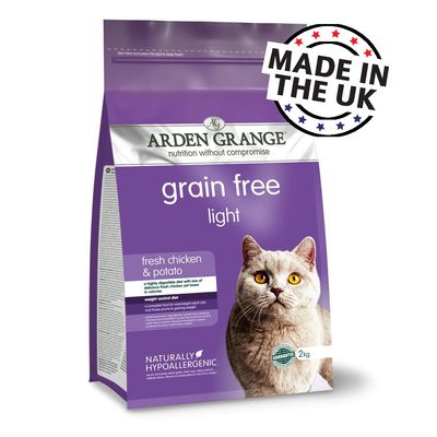 Arden Grange Light Chicken & Potato - karma dla dorosłych kotów