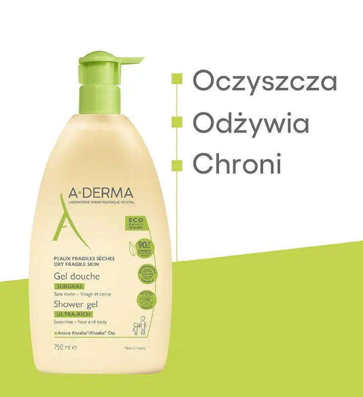 A-Derma Surgas Żel pod prysznic