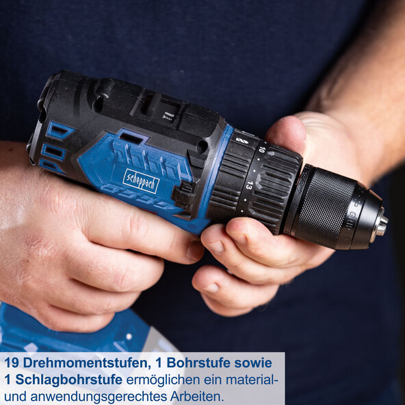 Mașină de găurit/șurubelniță cu impact fără perii BC-CD60-X, inclusiv baterie și încărcător