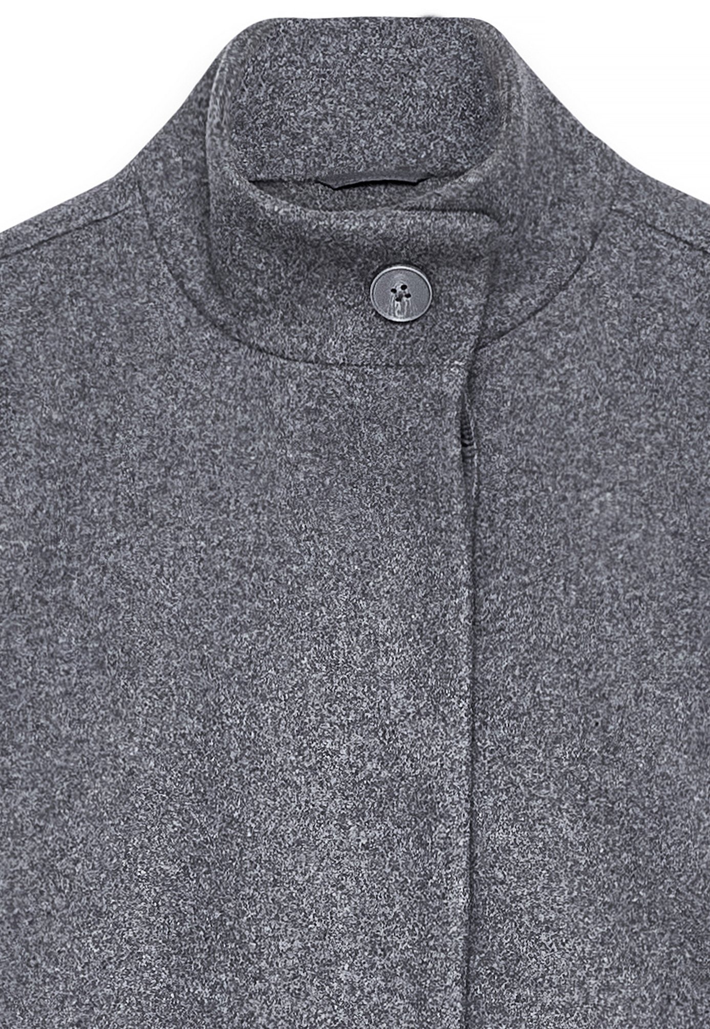 NA-KD COL MONTANT - Veste d'été - gris foncé