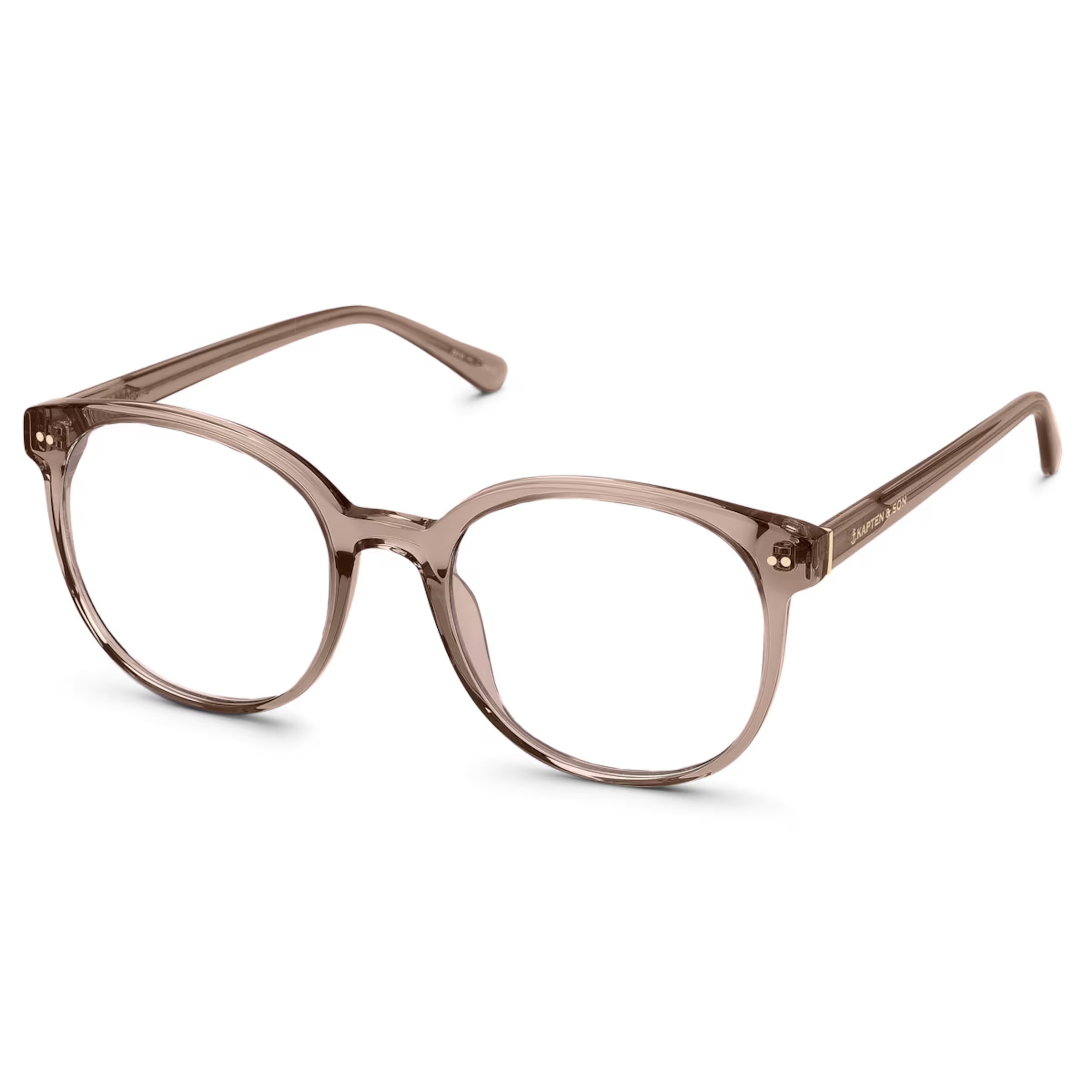 Nairobi Transparent Hazel avec verres correcteurs